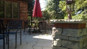 Goetz patio installation