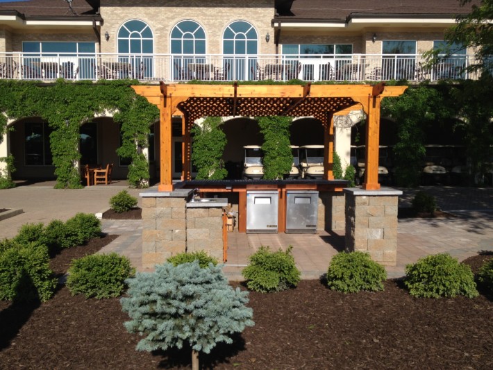 outdoor bar installation Indiana